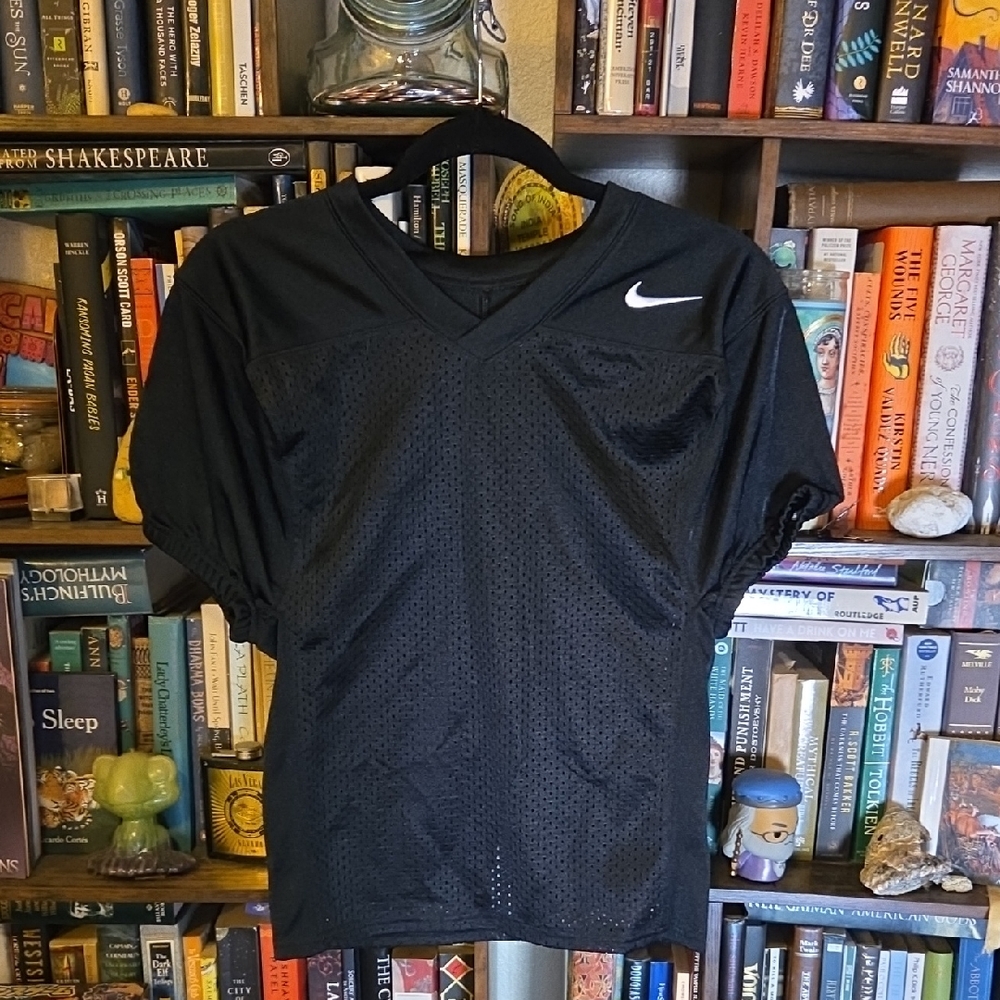 Nike Womens Cute Black Mesh Jersey
